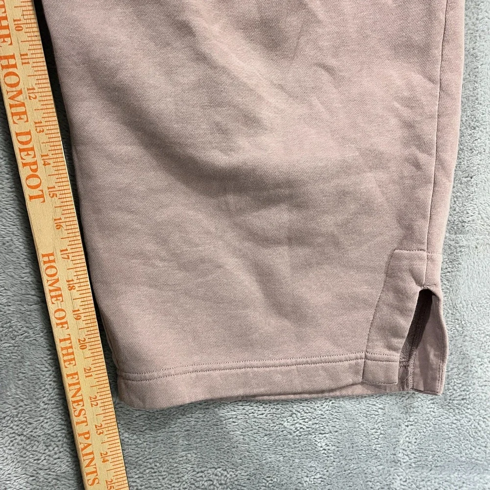 Nike Sportswear Jogger Womens 3X Loose Fit Short Crop Cotton‎ Blush DV5213-272